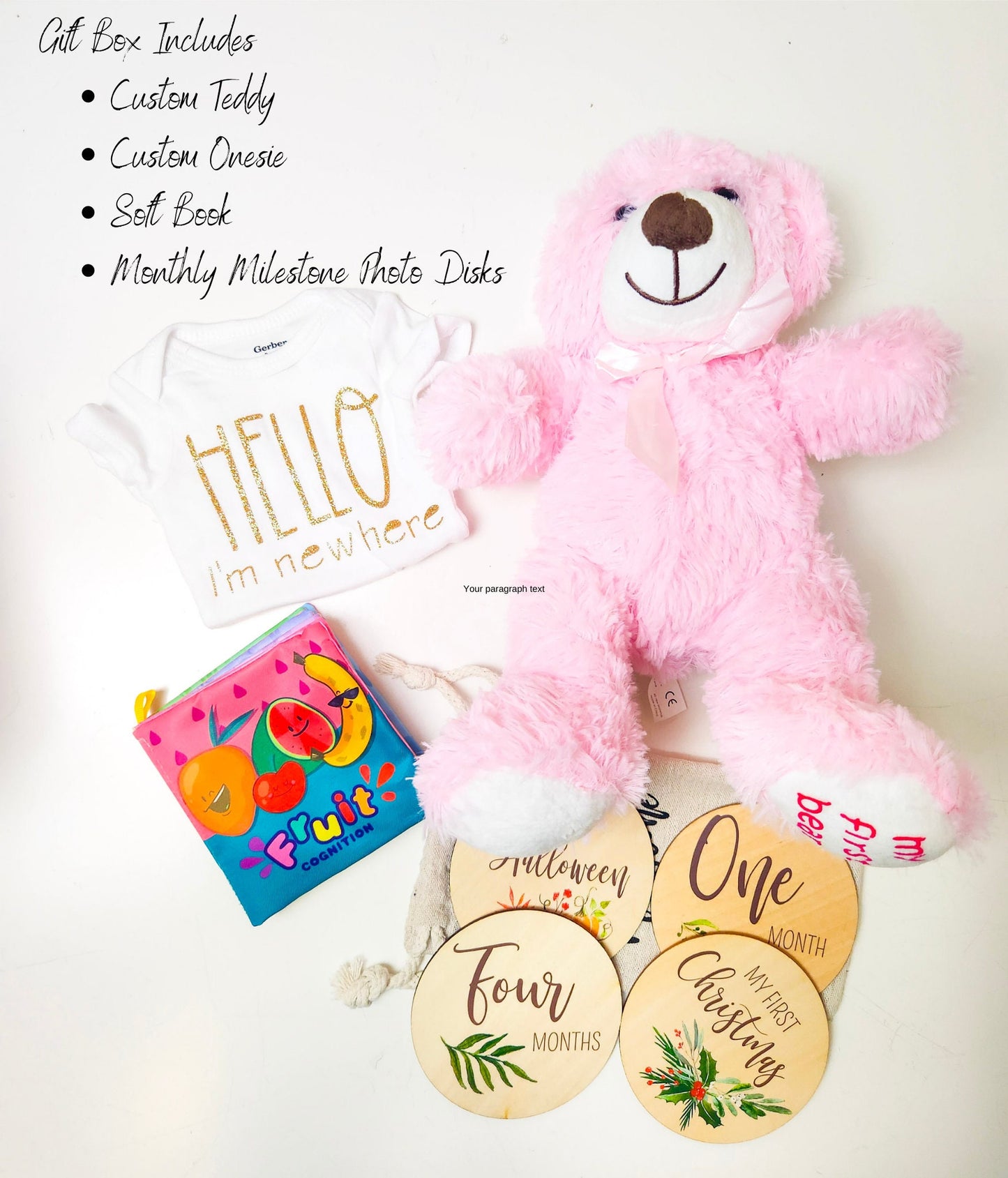 Personalized New Baby Gift Box