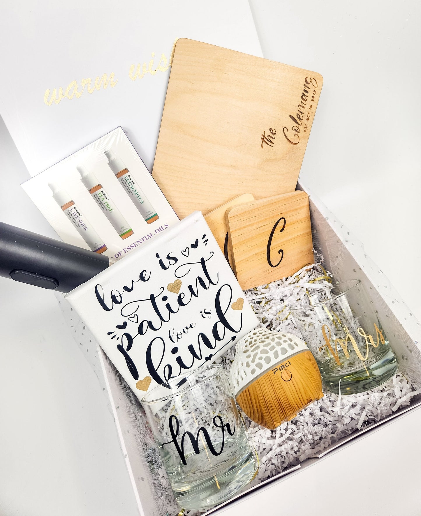Personalized Newlywed Gift Box