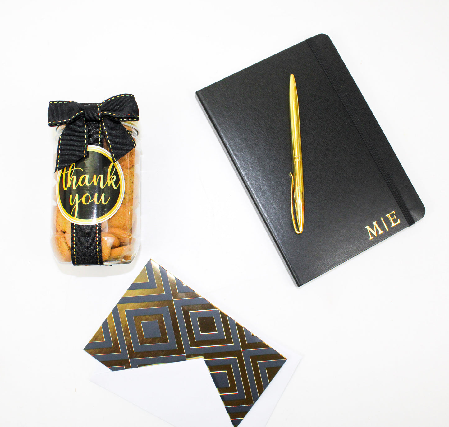 Personalized Corporate Gift - Black & Gold | Thank You Gift