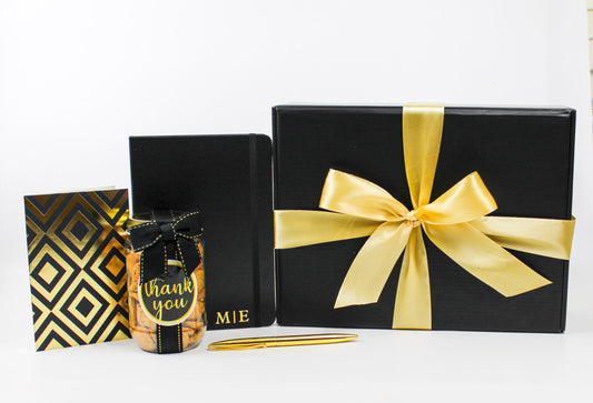 Personalized Corporate Gift - Black & Gold | Thank You Gift