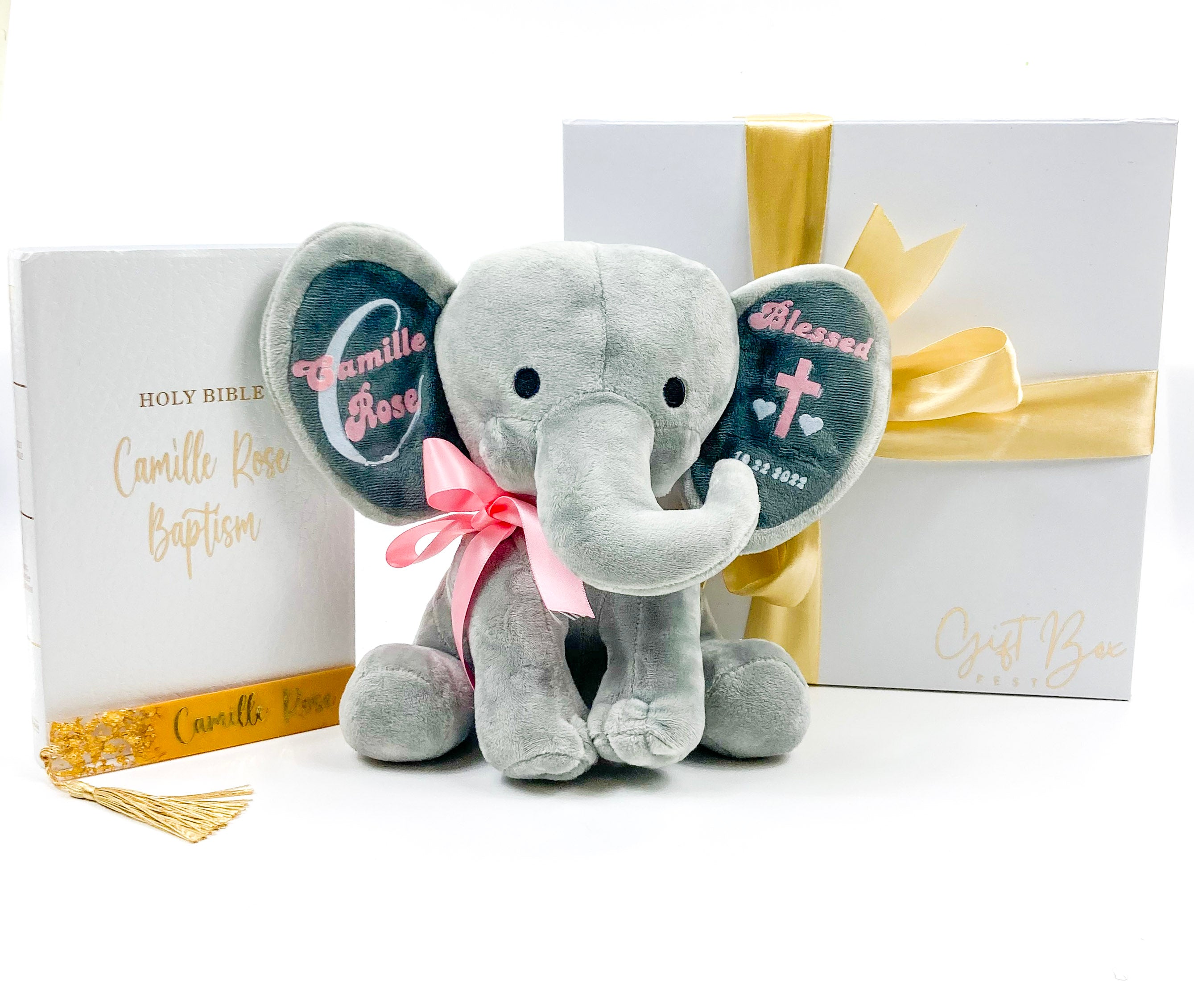 Personalized best sale baby elephant