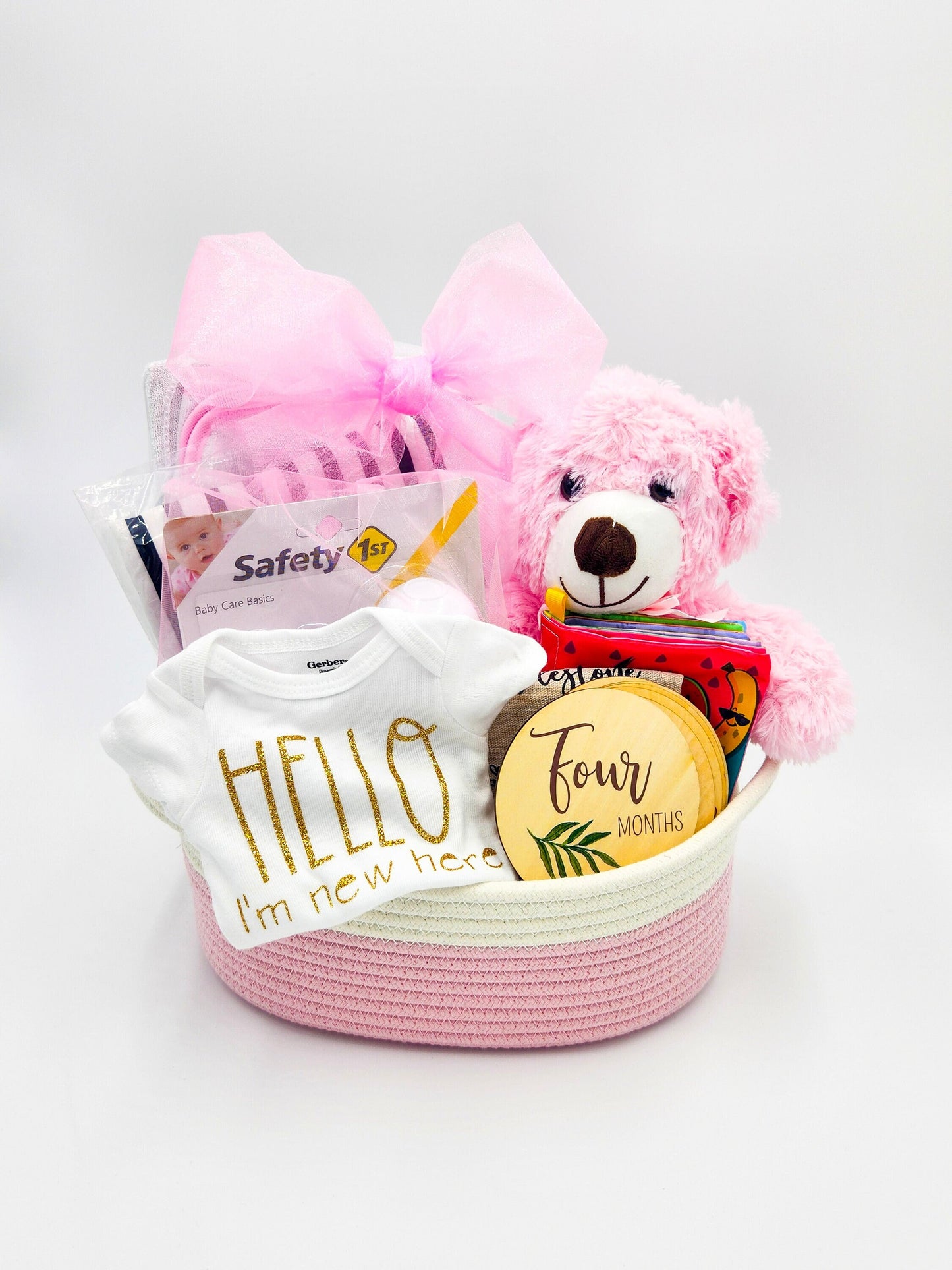 Personalized Baby Gift Basket