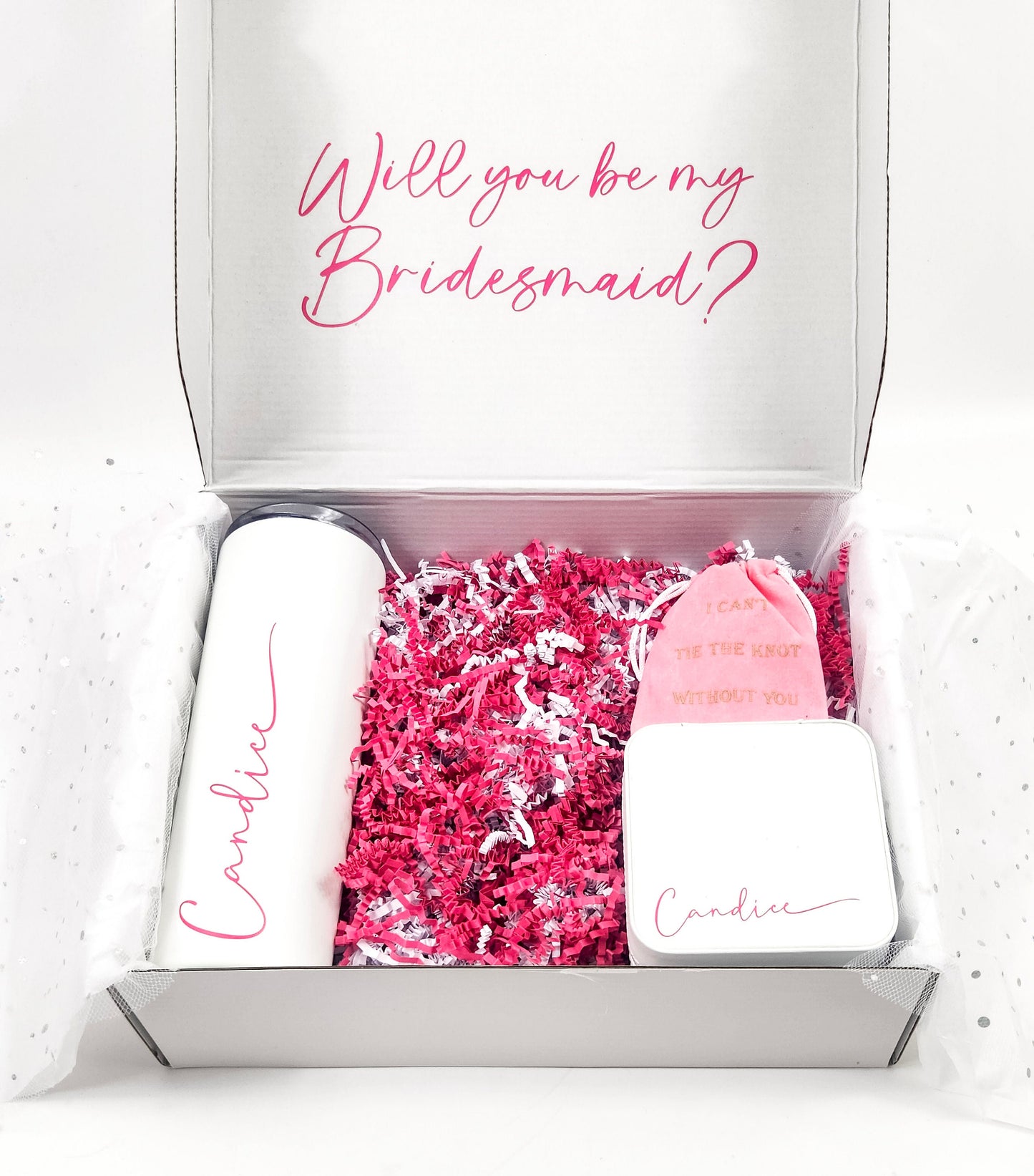 Personalized Bridesmaid Proposal Gift Box