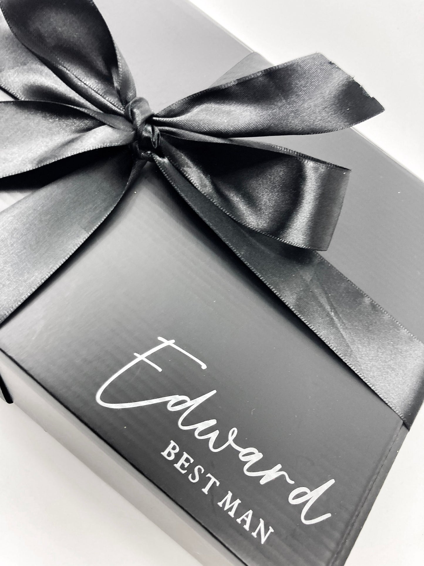 Personalized Groomsman Proposal Gift Box