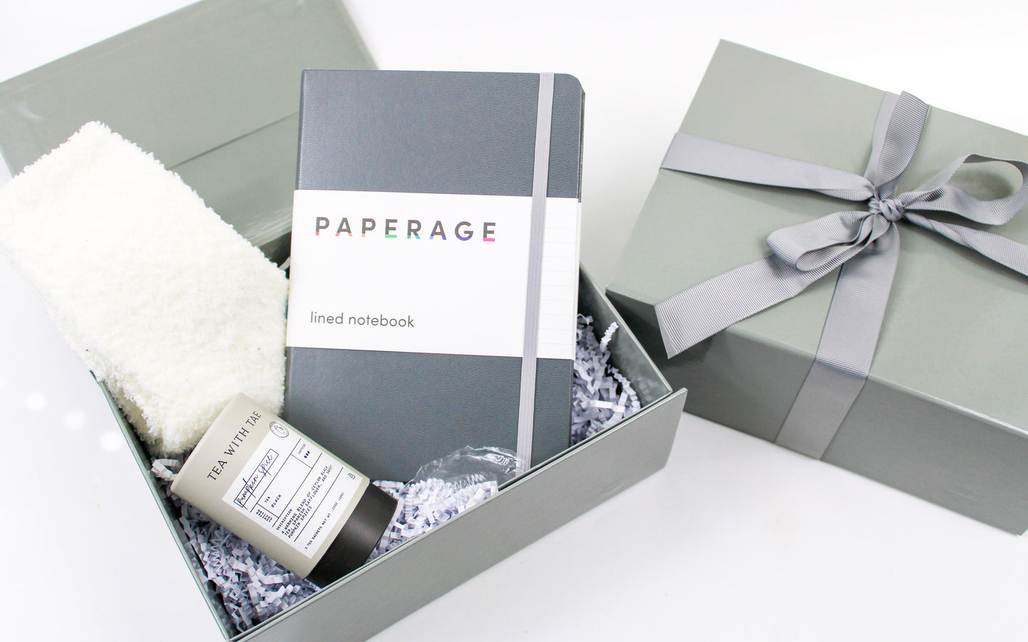 Personalized Employee Appreciation Gift Box - Gray